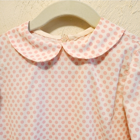 Vintage 60s Patchwork Pinafore & Dress Girls 12 - Picture 12 of 16